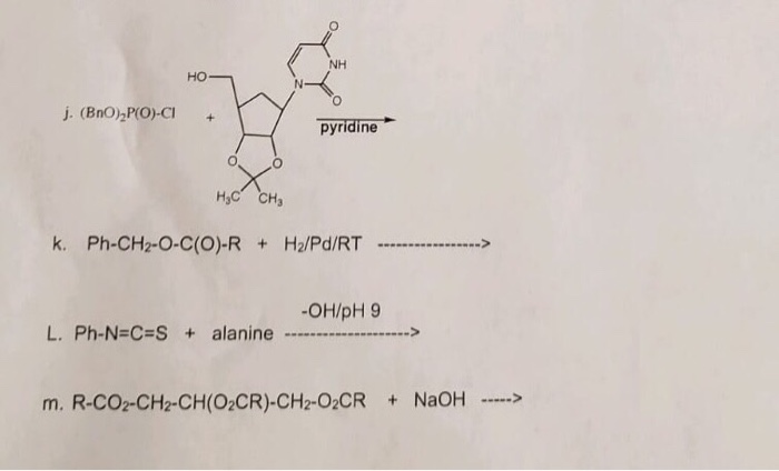 Ho J Bno P O Ci Pyridine 0 0 N S Sn K Ph C Chegg Com