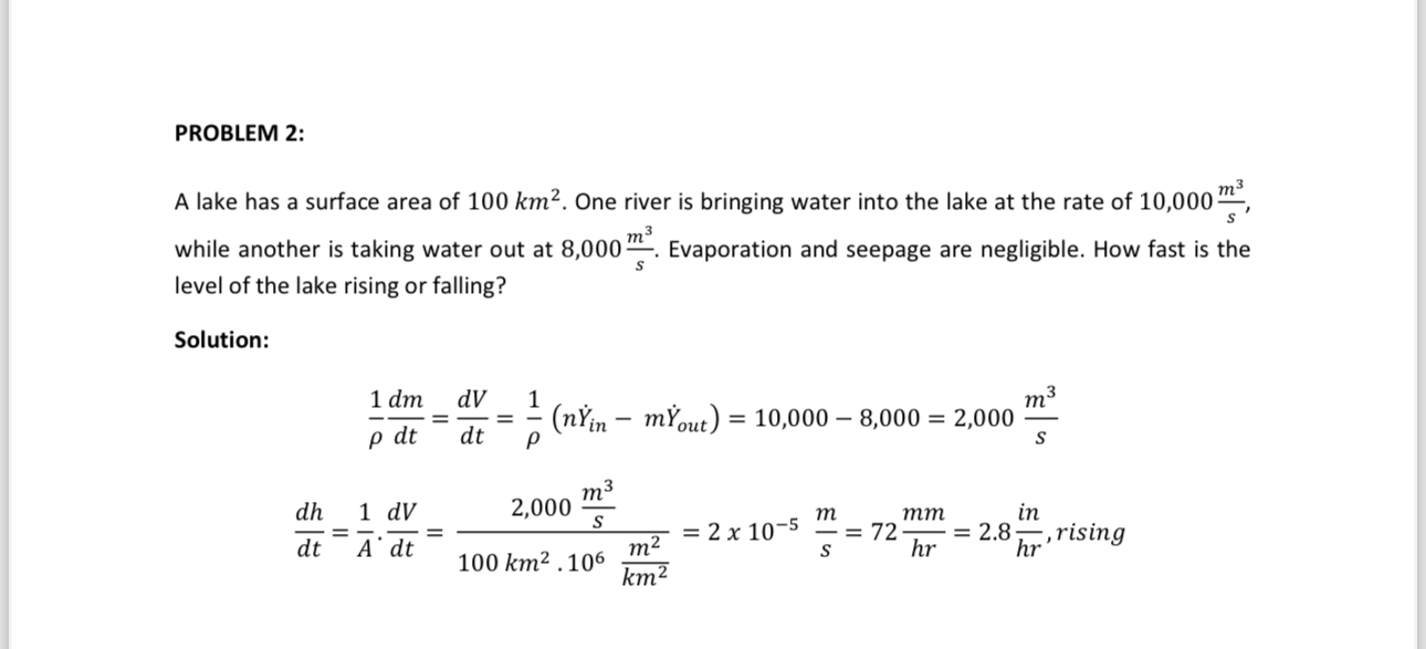 Lake Math Problem Solved (can u explain the answer step by step) PROBLEM 2:A | Chegg.com