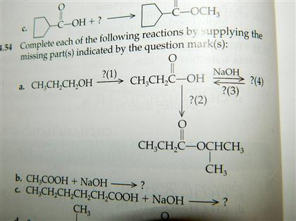 Solved Complete each of the following reactions by applying | Chegg.com