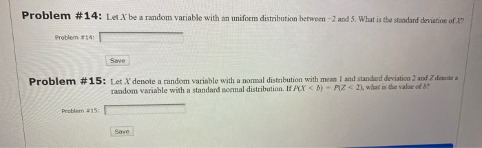 Solved Problem #14: Let X be a random variable with an | Chegg.com