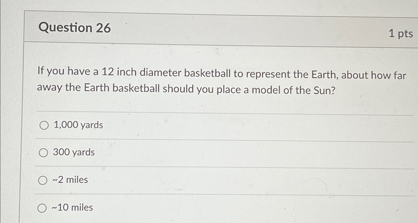 Solved Question Ptsif You Have A Inch Diameter Chegg Com