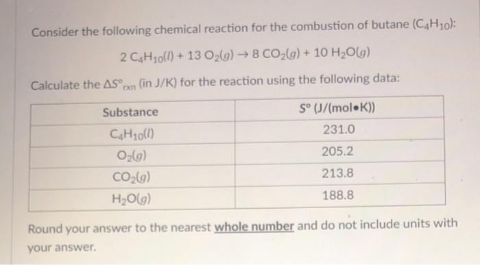Solved Consider the following chemical reaction for the | Chegg.com