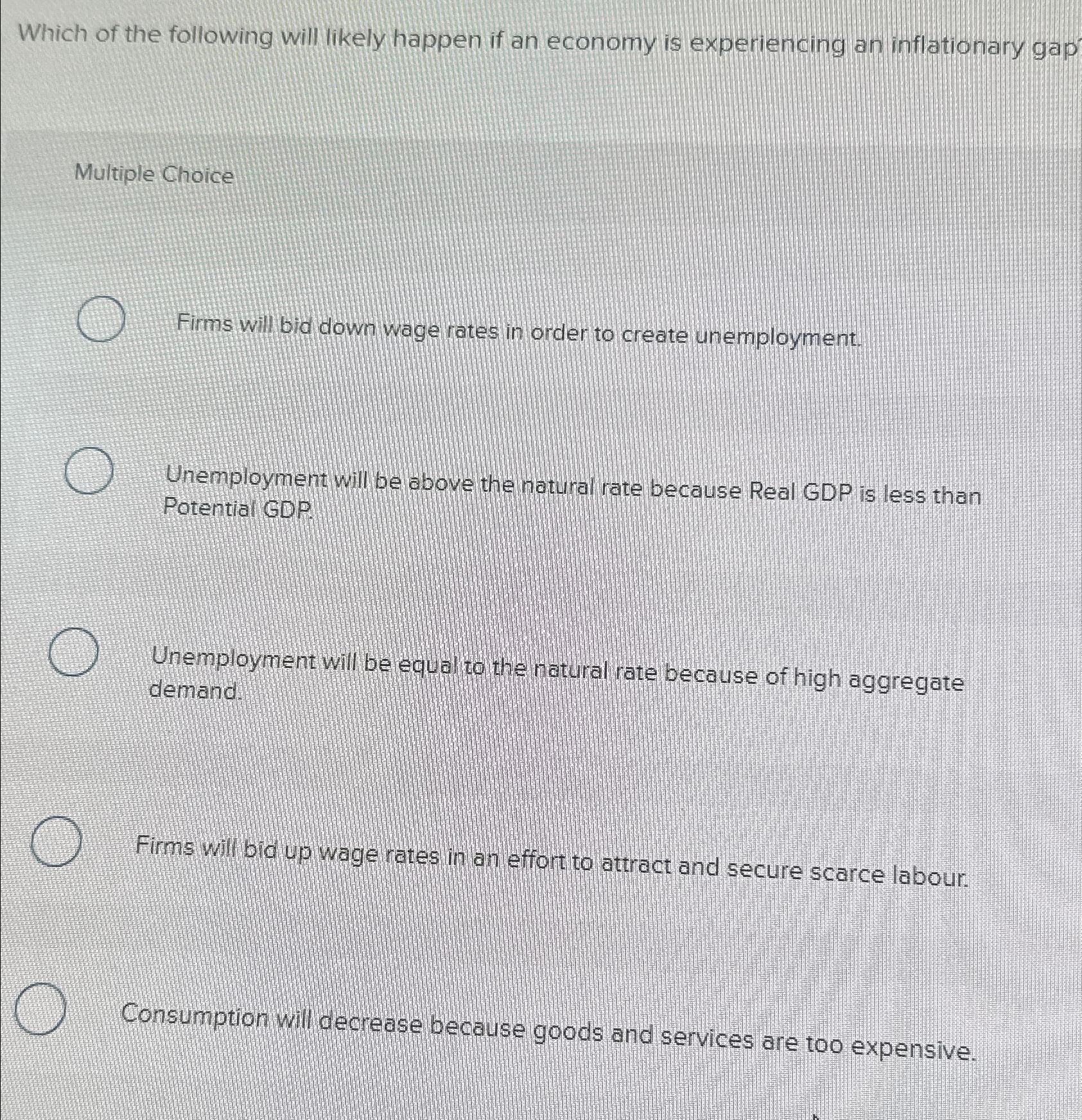 Solved Which of the following will likely happen if an | Chegg.com