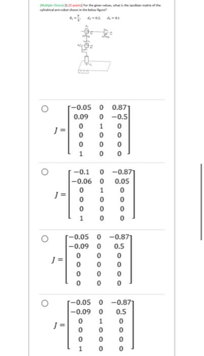 о -0.05 0 0.871 0.09 0 -0.51 о 1 о = 0 0 0 0 0 1 0 оо -0.1 0 -0.871 -0.06 0 0.05 о 1 0 J= 0 о 0 0 0 0 1 0 о -0.871 0.5 0 -0.0