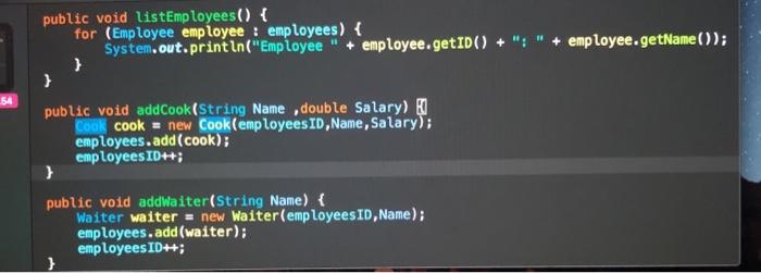 Solved First 2 pics are my java code. When i run it i get | Chegg.com