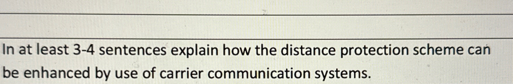 Solved In at least 3-4 ﻿sentences explain how the distance | Chegg.com
