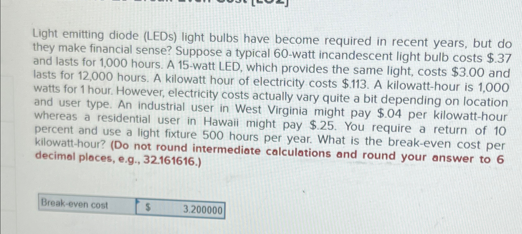 solved-light-emitting-diode-leds-light-bulbs-have-become-chegg