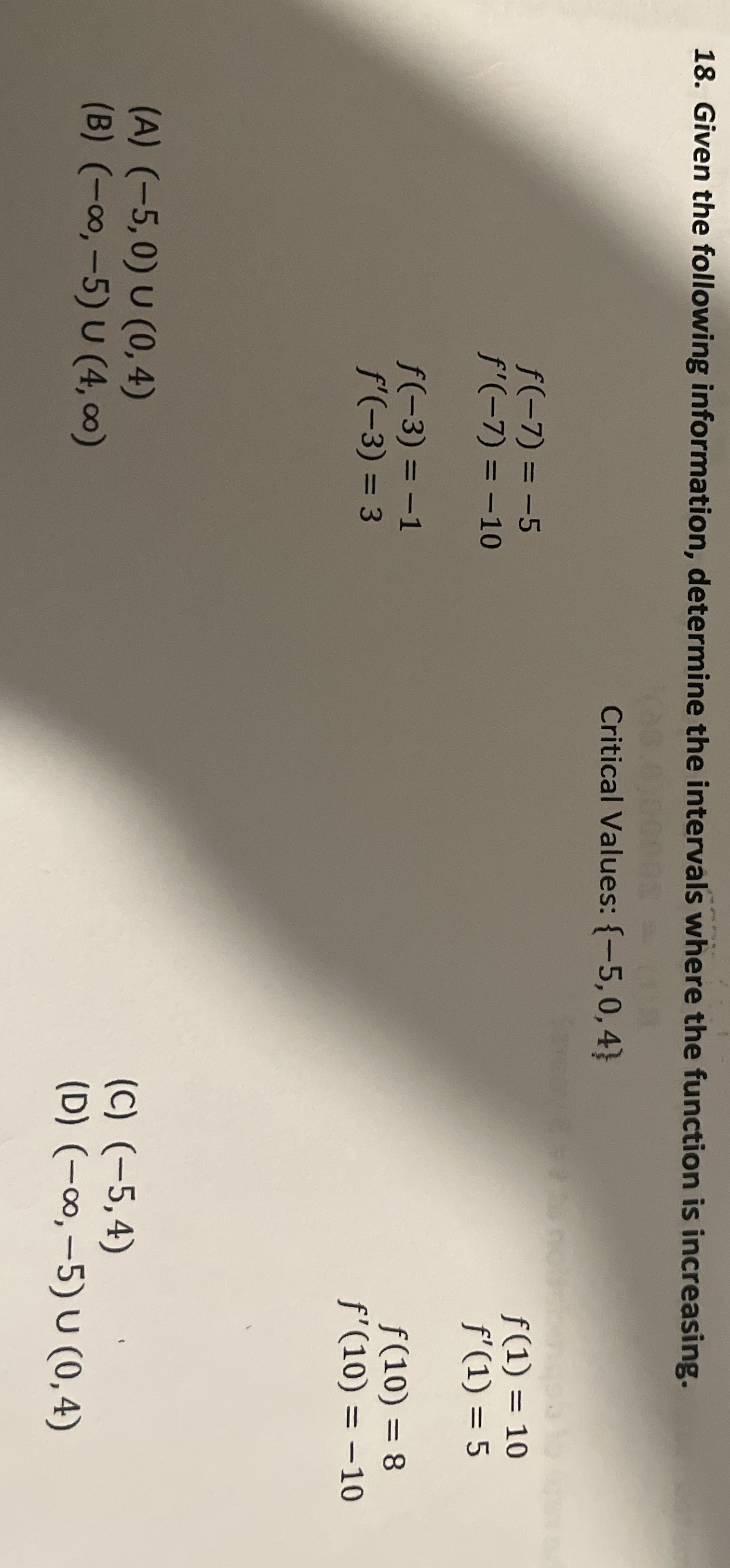 Solved Given the following information, determine the | Chegg.com