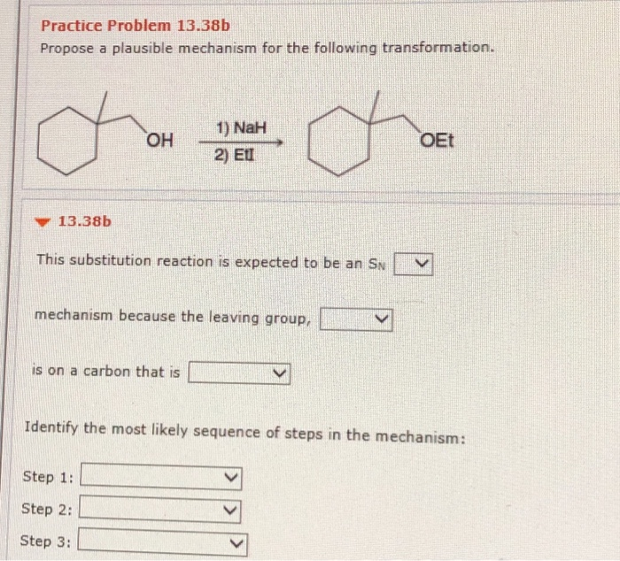 Practice Problem 13 37a Draw The Major Anic Chegg 