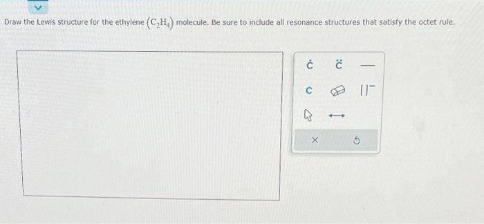 ethylene lewis structure resonance