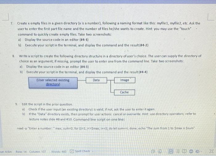Solved i need step by step directions for what to put in the | Chegg.com