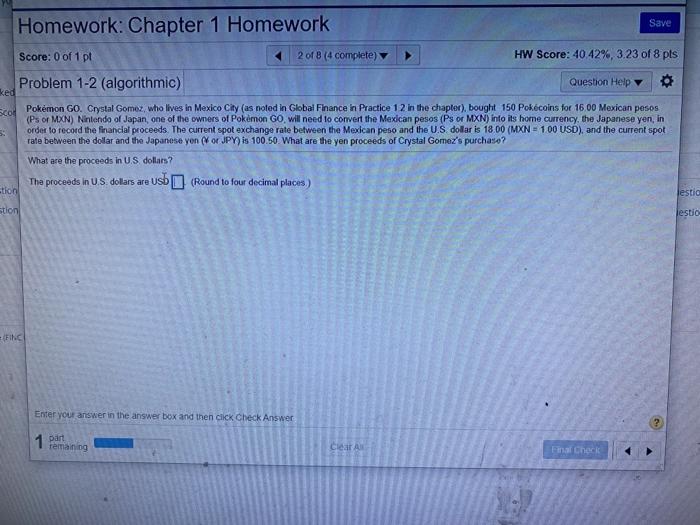 Solved Homework Chapter 1 Homework Save Score 0 Of 1 Pt Chegg Com
