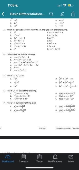 Solved please explain how to do 5.d 6.d and 7.d i need hellp | Chegg.com