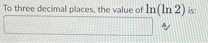 value of ln3 ln2