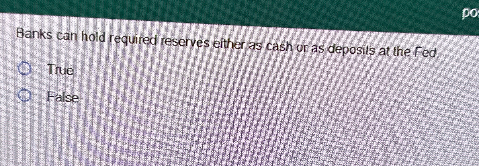 Solved Banks can hold required reserves either as cash or as | Chegg.com