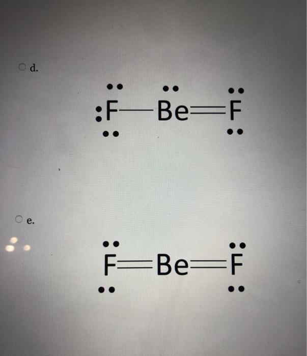 bef2 electron dot structure