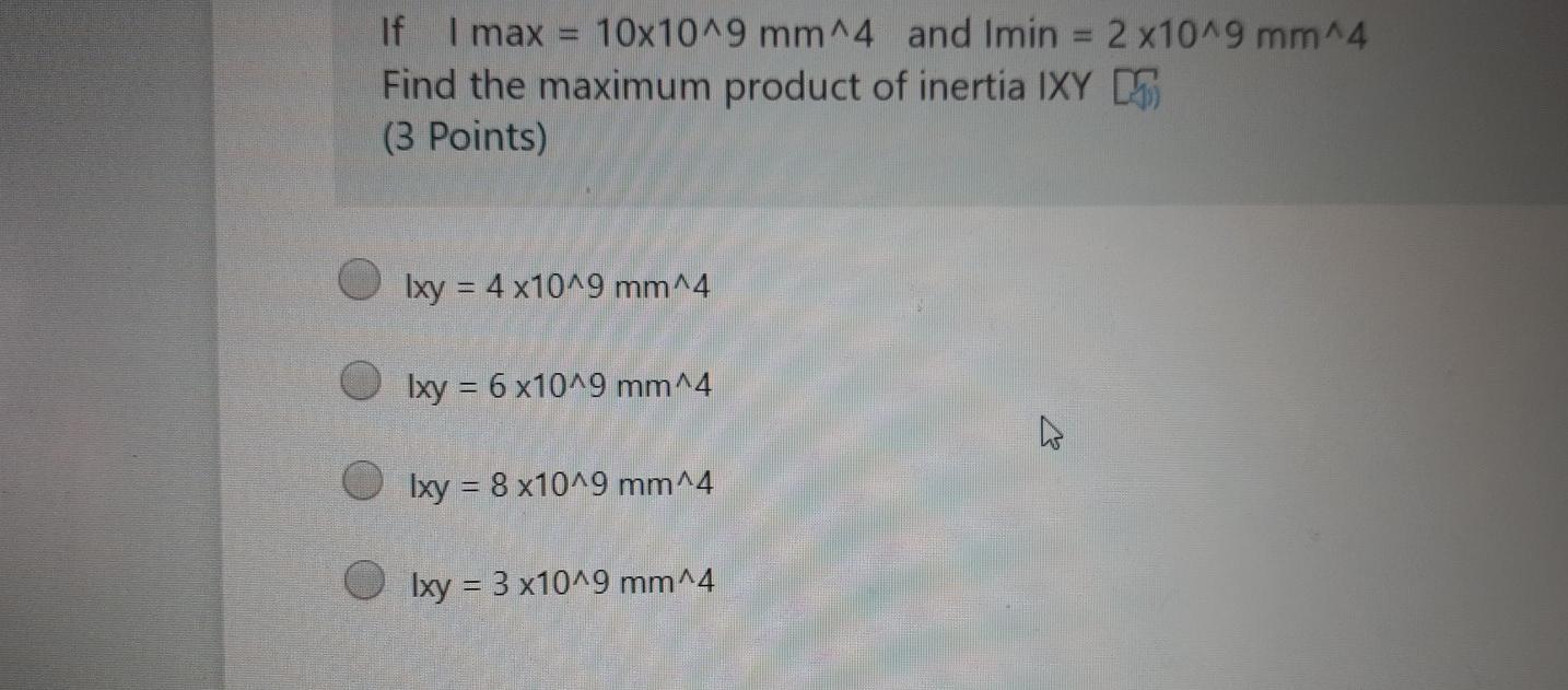 Solved If I Max 10x10 9 Mm 4 And Imin 2 X10 9 Mm 4 Find Chegg Com