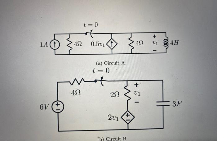 Solved (a) Circuit A (b) Circuit B (b) Circuit B (c) | Chegg.com