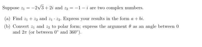 Solved please answer both part a and b to this question, | Chegg.com