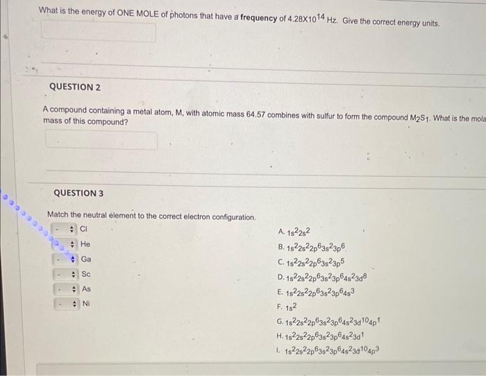 Solved What is the energy of ONE MOLE of photons that have a | Chegg.com