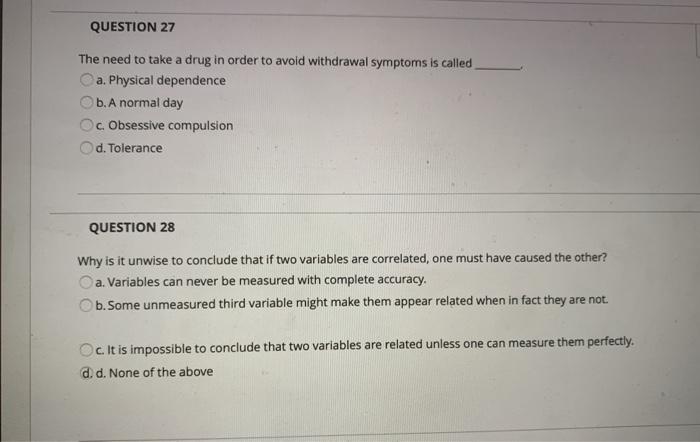 solved-question-27-the-need-to-take-a-drug-in-order-to-avoid-chegg