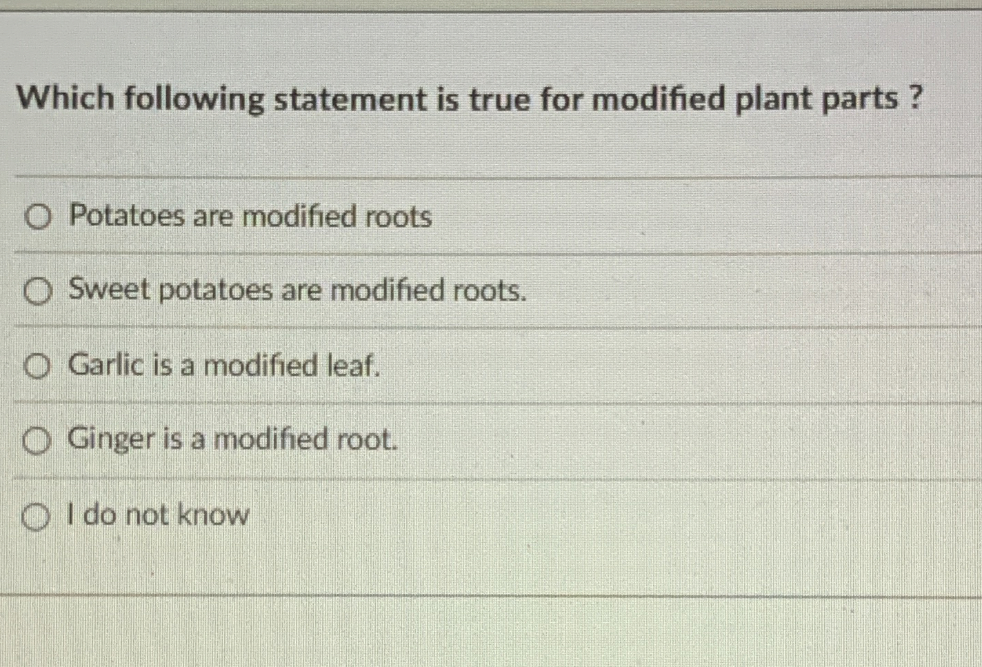High Quality SOLUTION Which following statement is true for modified ...