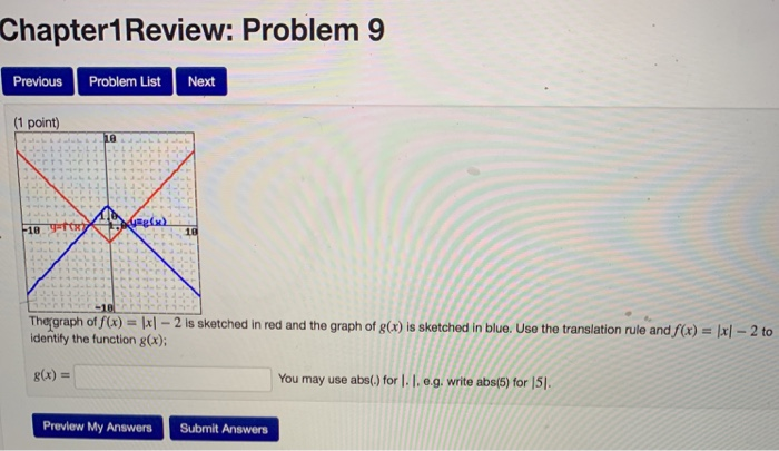 Solved Chapter1Review: Problem 7 Previous Problem List Next | Chegg.com