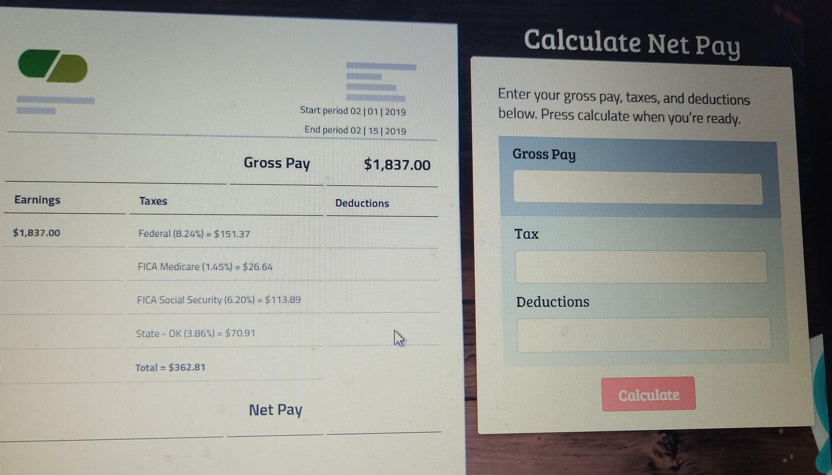 How To Find Net Pay After Deductions