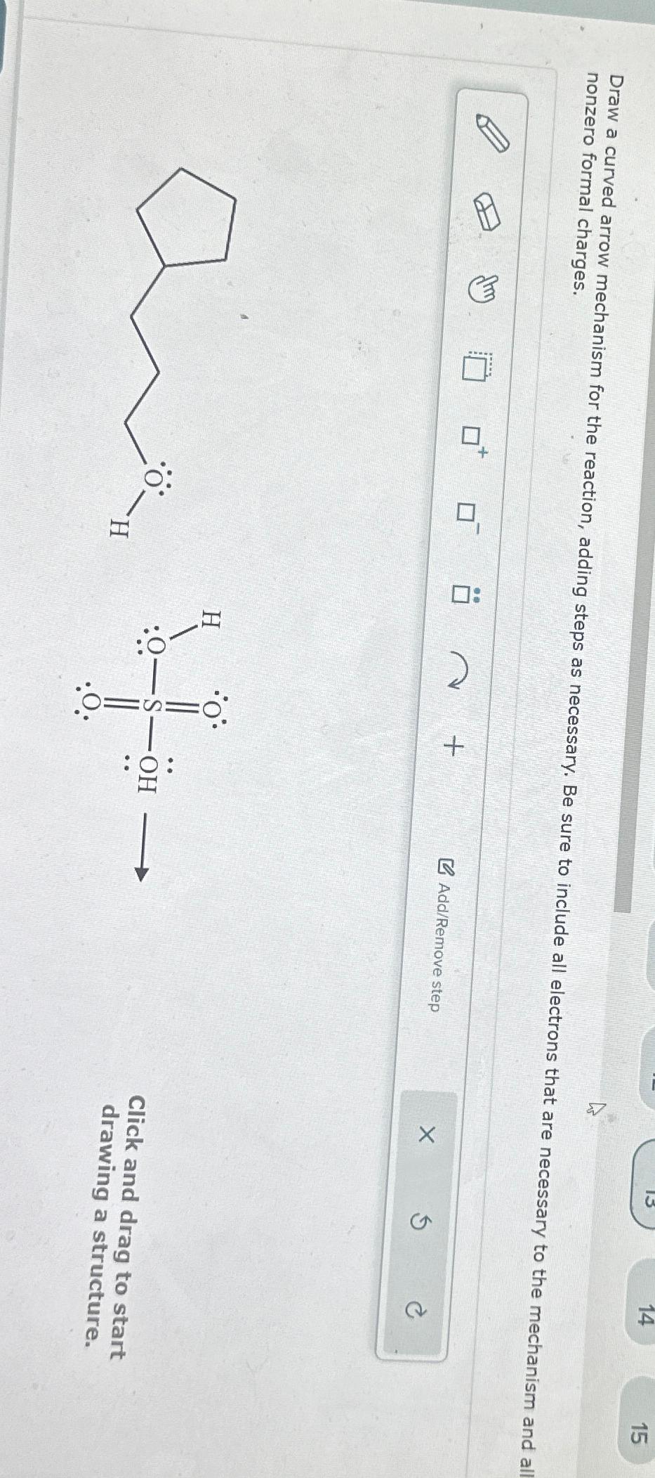 Solved Draw a curved arrow mechanism for the reaction, | Chegg.com