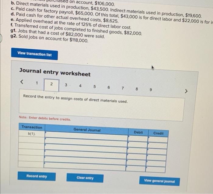 Solved Saved Prepare summary journal entries to record the | Chegg.com