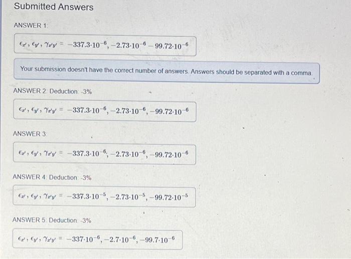 Solved not sure what in doing wrong, here are my old | Chegg.com