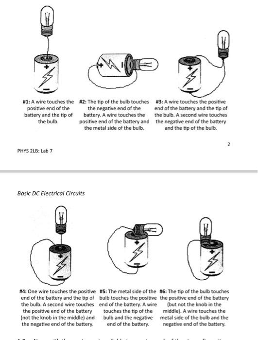 Solved which of these would result in the the bulb lighting? | Chegg.com