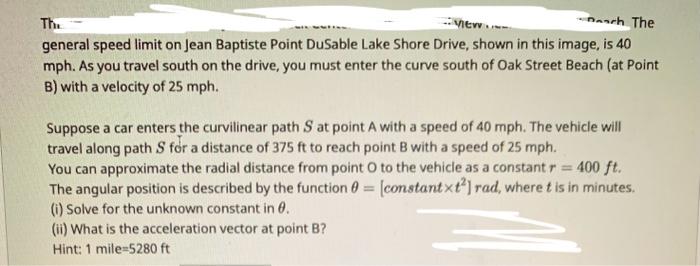 general speed limit on Jean Baptiste Point DuSable Lake Shore Drive, shown in this image, is 40 mph. As you travel south on t