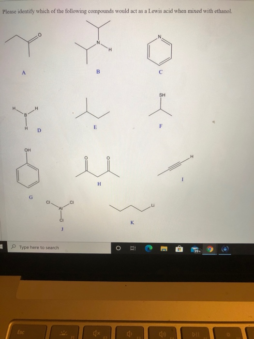 Solved Please identify which of the following compounds | Chegg.com