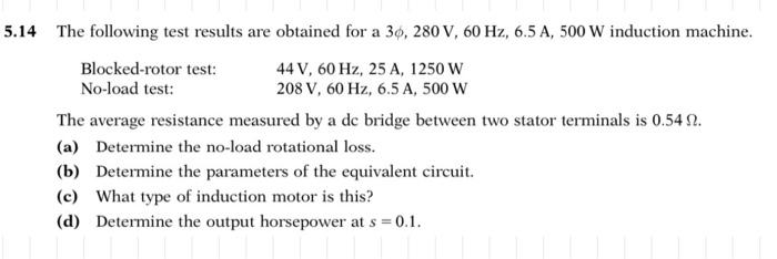 Solved 4 The following test results are obtained for a | Chegg.com