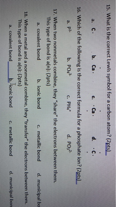 solved-15-what-is-the-correct-lewis-symbol-for-a-carbon-chegg