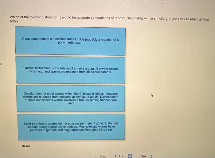 Solved Which Of The Following Statements Would Be Accurate | Chegg.com