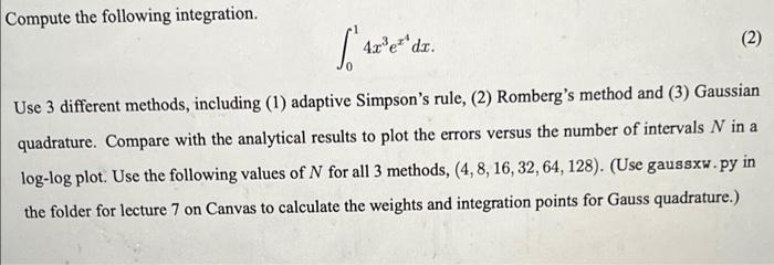 Solved use Gaussian method （using the code in the picture）to | Chegg.com