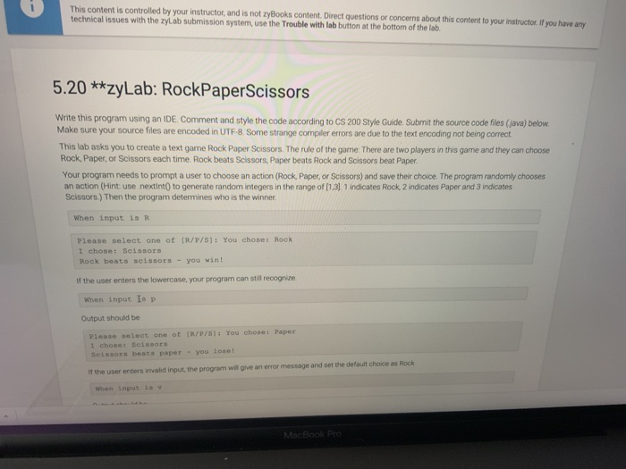 Solved This content is controlled by your instructor, and is ...