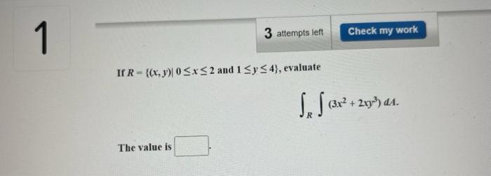 Solved 6 3 attempts ten Check my work + Find the center of | Chegg.com