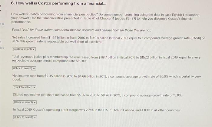 Solved Costco Wholesale Corp In 2020 Mission Business
