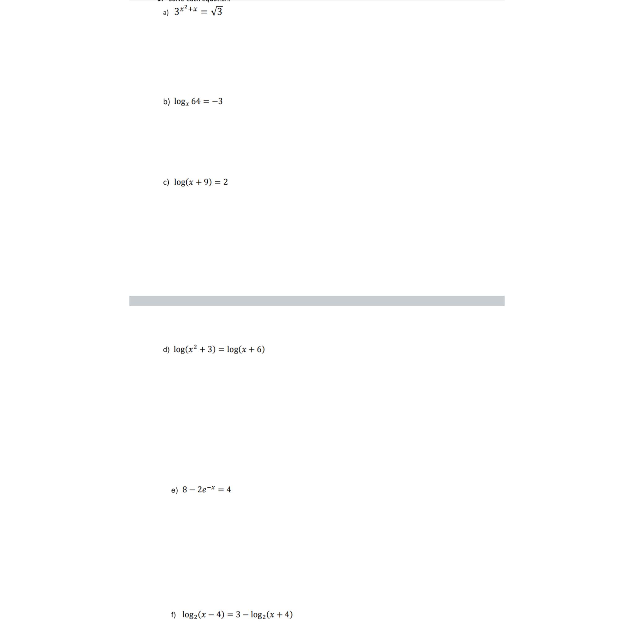 solved-a-3x2-x-32b-logx64-3c-log-x-9-2d-log-x2-3-log-chegg