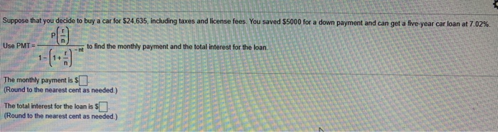 can i get a car loan for 5000