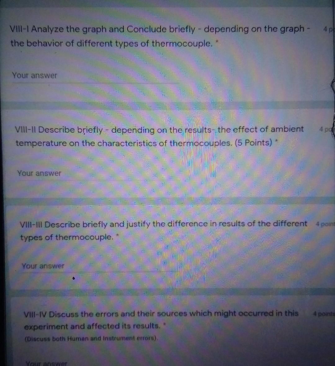 Solved Table 2-Calculated results of experiment Figure 1: | Chegg.com