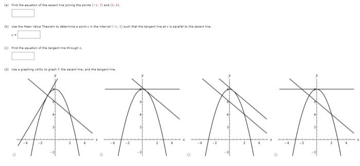 Solved Consider the graph of the function f(x) = -x2 + 8 | Chegg.com