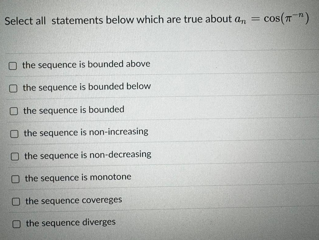 Solved Select all statements below which are true about | Chegg.com