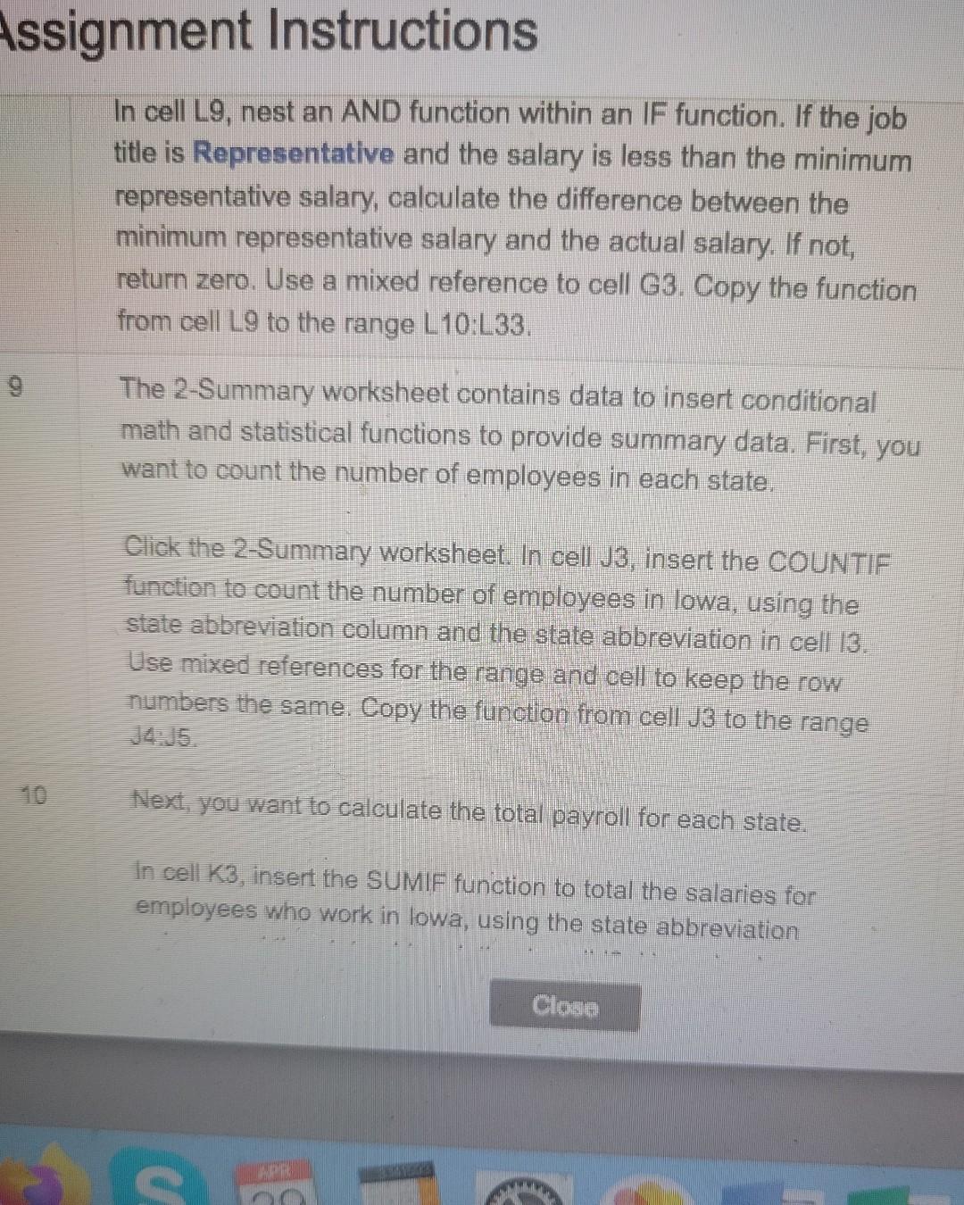7 Your next task is to calculate the bonus for the | Chegg.com