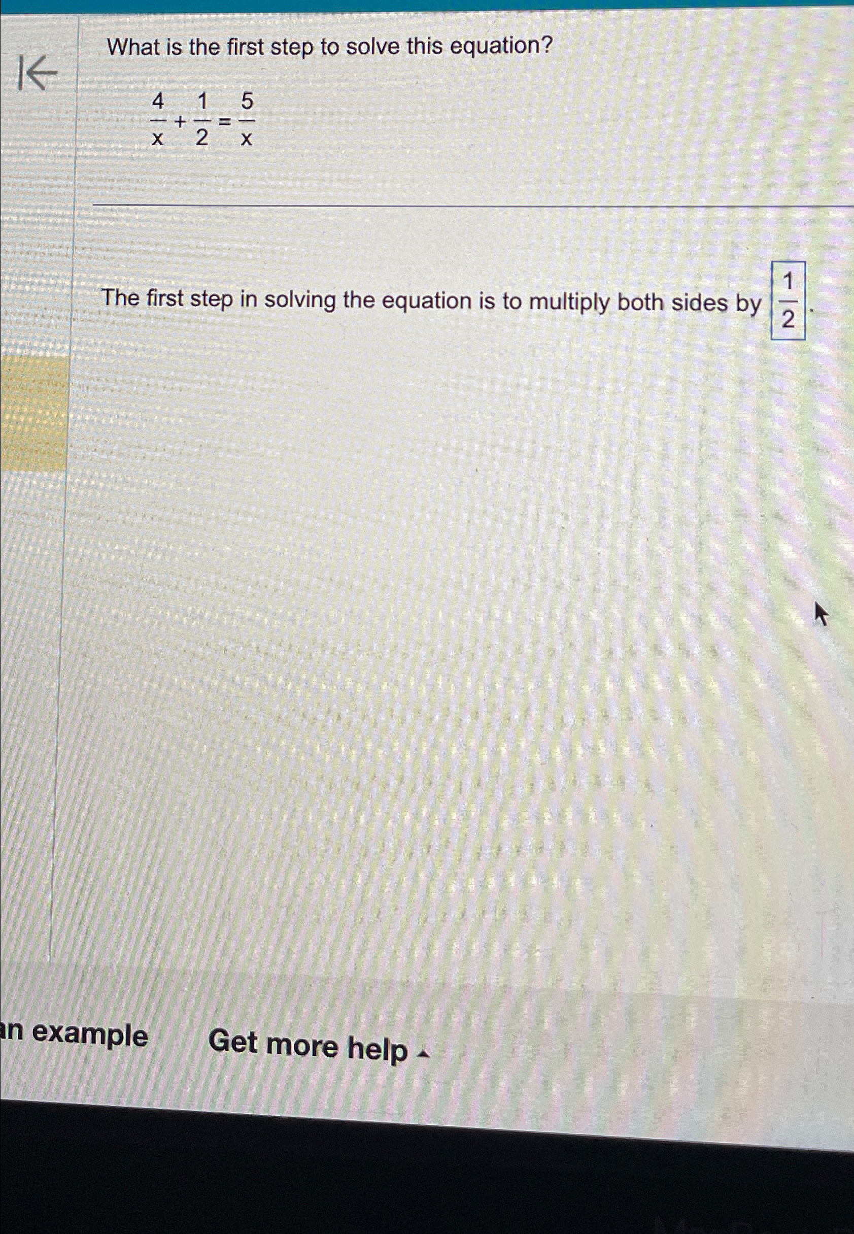 Solved What is the first step to solve this | Chegg.com