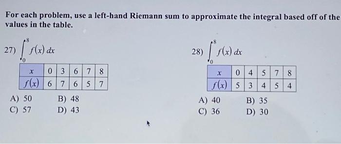 solved-for-each-problem-use-a-left-hand-riemann-sum-to-chegg