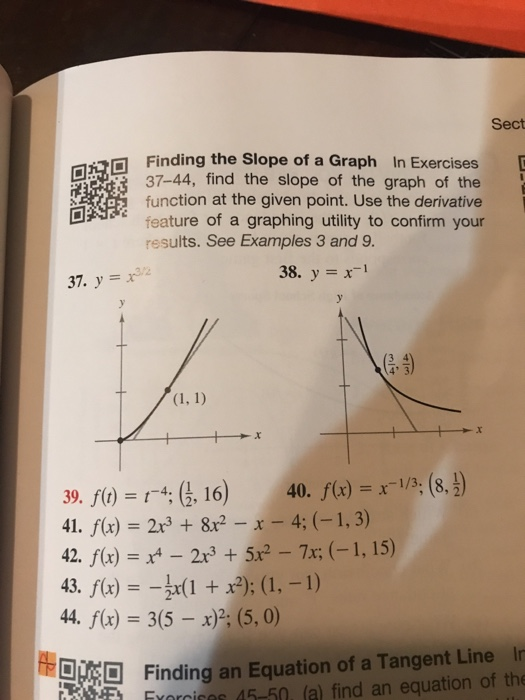 Solved Sect 0170 HERO Finding the Slope of a Graph In | Chegg.com